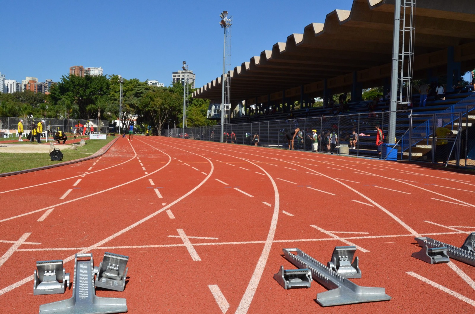 Pista de atletismo do Centro Olímpico de São Paulo